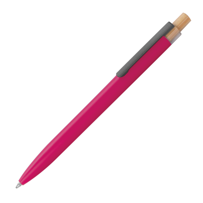 BALL PEN MADE FROM RECYCLED ALUMINIUM in Pink