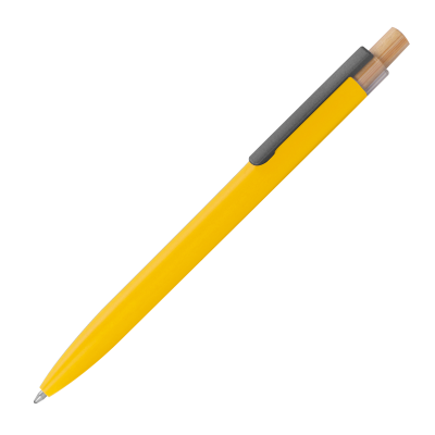 BALL PEN MADE FROM RECYCLED ALUMINIUM in Yellow