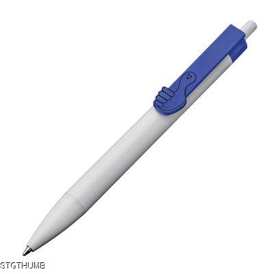 BALL PEN with 2d Clip Hands in Blue