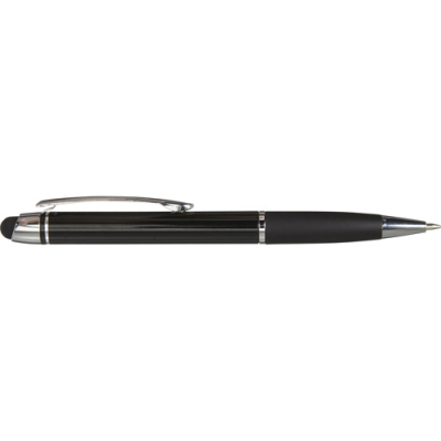 BALL PEN with Colour Grip in Black