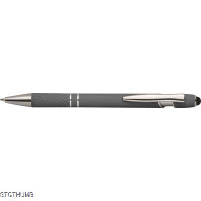 BALL PEN with Pattern in Anthracite Grey