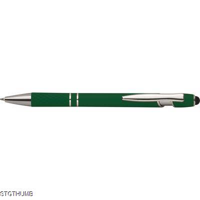 BALL PEN with Pattern in Dark Green