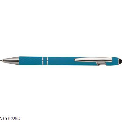 BALL PEN with Pattern in Light Blue