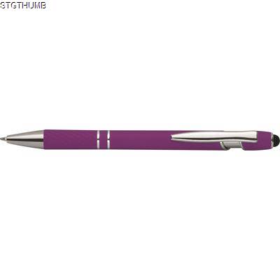 BALL PEN with Pattern in Purple