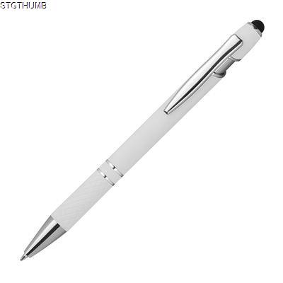 BALL PEN with Pattern in White