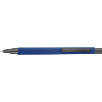 BALL PEN with Rubber Finish in Blue