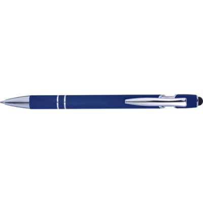 BALL PEN with Rubber Finish in Blue