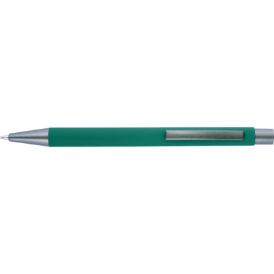 BALL PEN with Rubber Finish in Green