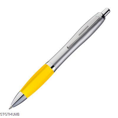 BALL PEN with Satin Finish in Yellow