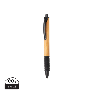 BAMBOO & WHEAT STRAW PEN in Black