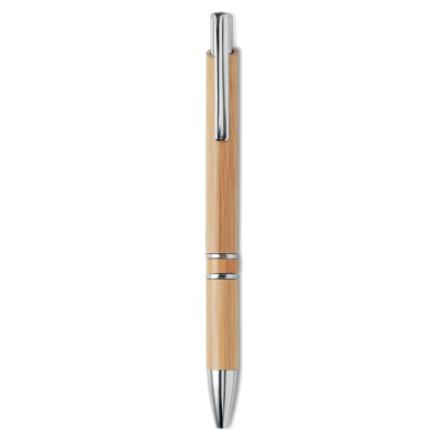 BAMBOO AUTOMATIC BALL PEN in Brown