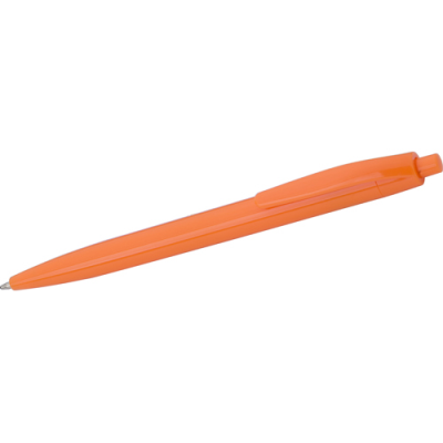 BARGAIN - PLASTIC BALL PEN in Orange