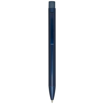 BEATRIZ RECYCLED BRASS BALL PEN (BLACK INK) in Blue