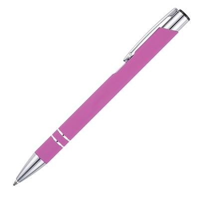 BECK SOFT FEEL BALL PEN in Bright Pink