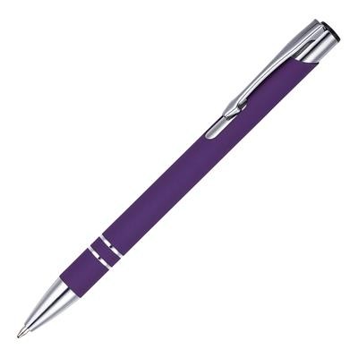 BECK SOFT FEEL BALL PEN in Purple