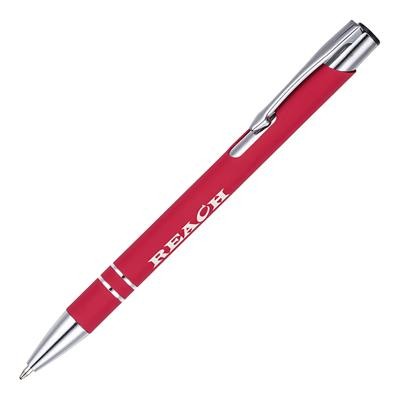 BECK SOFT FEEL BALL PEN in Red