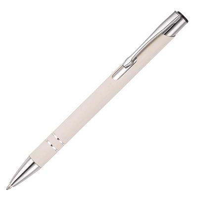 BECK SOFT FEEL BALL PEN in White