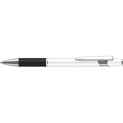 BELLA GRIP BALL PEN (FULL COLOUR PRINT) (WHITE ONLY)