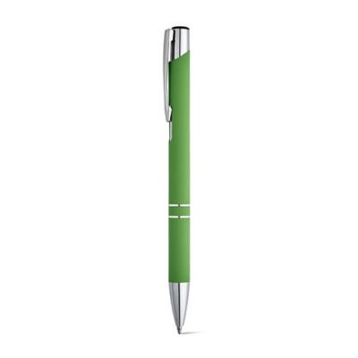 BETA SOFT SOFT TOUCH ALUMINIUM METAL BALL PEN in Pale Green