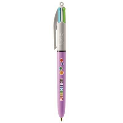 BIC® 4 COLOURS FASHION BALLPEN BRITEPIX™