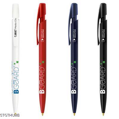 BIC® MEDIA CLIC BGUARD™ ANTIBACTERIAL BALL PEN SARS-COV-2 LOGO DIGITAL