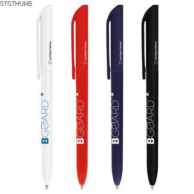 BIC® SUPER CLIP BGUARD™ ANTIBACTERIAL BALL PEN SCREEN PRINT