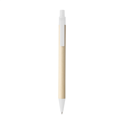 BIODEGRADABLE NATURAL PEN in White