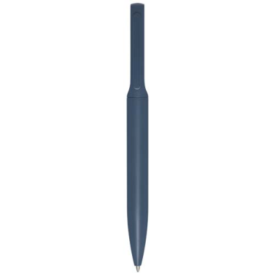 BLANCA RECYCLED ALUMINIUM METAL BALL PEN (BLACK INK) in Ocean Blue