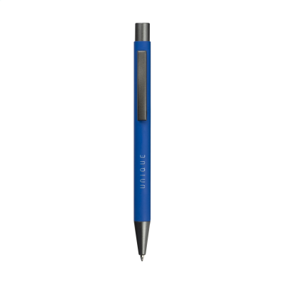 BRADY SOFT TOUCH RECYCLED ALUMINIUM METAL PEN in Royal Blue