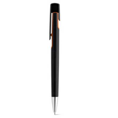 BRIGT BALL PEN with Metallic Finish in Orange