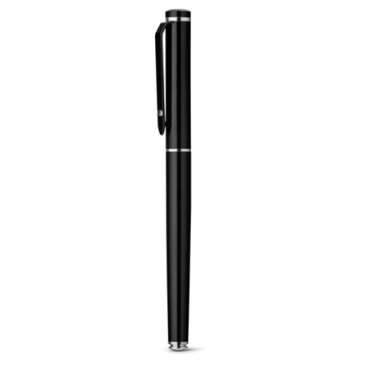 CALIOPE ROLLER METAL ROLLERBALL PEN with Shiny Nose Cone in Black