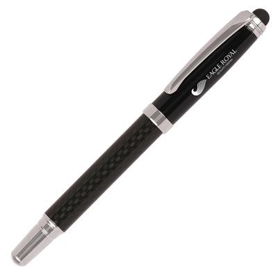 CARBON FIBRE CAPPED ROLLERBALL PEN