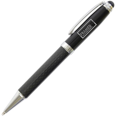 CARBON FIBRE SOFT STYLUS  BALL PEN