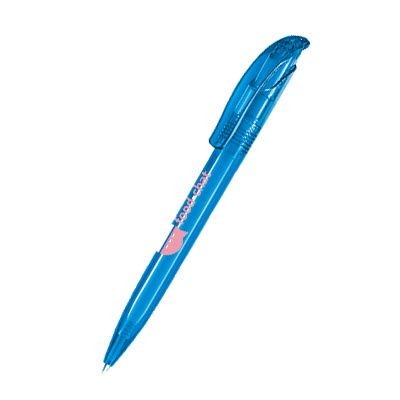 CHALLENGER CLEAR TRANSPARENT PUSH BALL PEN