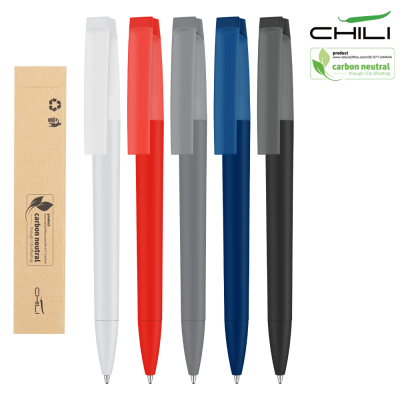 CHILI CONCEPT - NALA SOFTFEEL BALL PEN (LINE COLOUR PRINT)