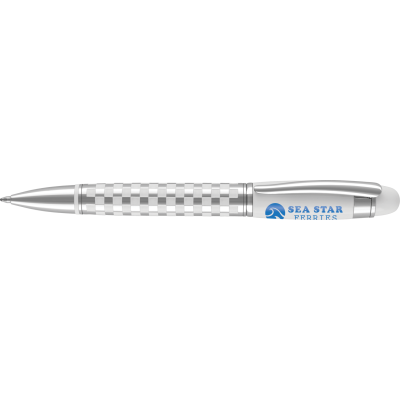 CLEARANCE CHEQUERS BALL PEN (LASER ENGRAVED)