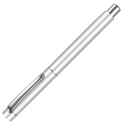 CLEARANCE EVOLUTION ARGENT ROLLERBALL PEN (WITH POLYTHENE PLASTIC SLEEVE) (LINE COLOUR PRINT)