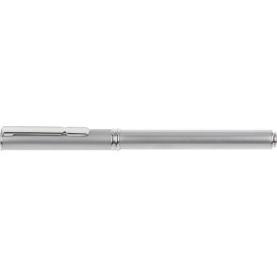 CLEARANCE GENOA ROLLERBALL PEN (WITH POLYTHENE PLASTIC SLEEVE) (LASER ENGRAVED)