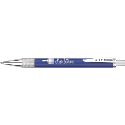 CLEARANCE MONACO BALL PEN (WITH POLYTHENE PLASTIC SLEEVE) (LINE COLOUR PRINT)