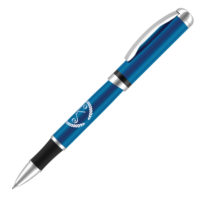 CLEARANCE SCIMITAR ROLLERBALL PEN (LINE COLOUR PRINT)