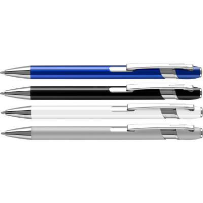 CLIFTON BALL PEN (FULL COLOUR PRINT) (WHITE ONLY)