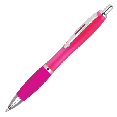 CONTOUR FROST BALL PEN - MAGENTA