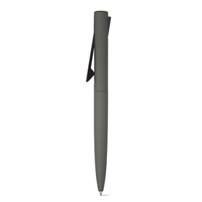 CONVEX ALUMINIUM METAL AND ABS BALL PEN with Clip in Gun Metal