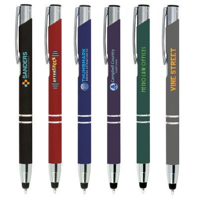 CROSBY METAL PEN W & BOTTOM STYLUS