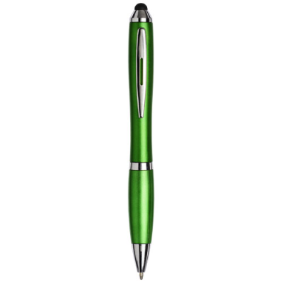 CURVY STYLUS BALL PEN in Green