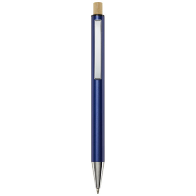 CYRUS RECYCLED ALUMINIUM METAL BALL PEN (BLACK INK) in Navy