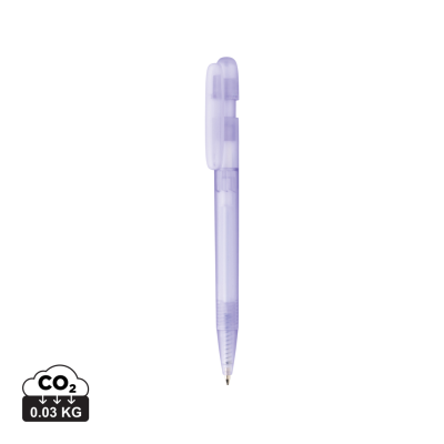 DEVIN GRS CERTIFIED RABS PEN CLEAR TRANSPARENT in Purple