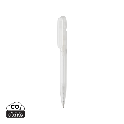 DEVIN GRS CERTIFIED RABS PEN CLEAR TRANSPARENT in White