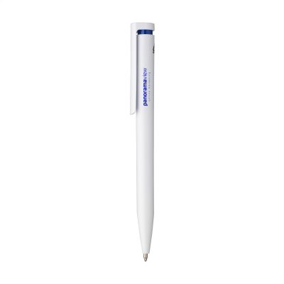 DIGIPRINT GRS RECYCLED PEN in White & Dark Blue