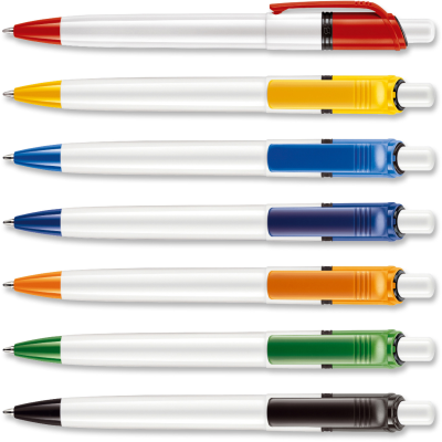 DUCAL COLOR PUSH BUTTON PLASTIC BALL PEN